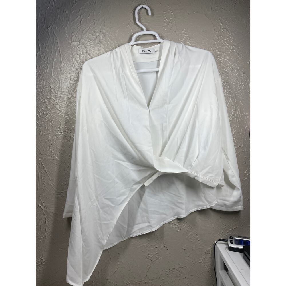 DO+BE faux wrap assymetrical‎ hem women’s size medium